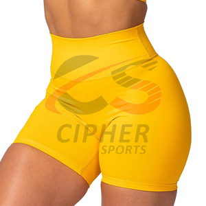 กางเกงวิ่งเอวสูงของผู้หญิงกางเกงออกกำลังกายสะท้อนแสง - Product Image 5