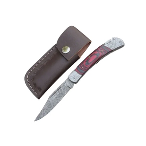 Cuchillo de bolsillo plegable de supervivencia al aire libre multifuncional hecho a mano personalizado mejor precio cuchillos plegables con madera - Product Image 5