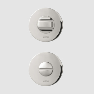 <strong>Goo</strong>-Ki BRIGHT <strong>CHROME</strong> ROUND ZINC ALLOY THUMBTURN LOCK WITH BATHROOM TOILET DOOR - Product Image 4