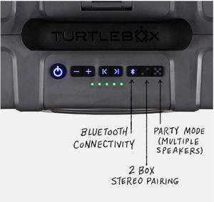 NUEVO EN STOCK Altavoz Bluetooth Portátil para Exteriores TURTLEBOXX GRANDEE TAN, Resistente al Agua - Product Image 2