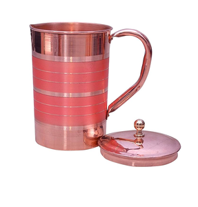 Home Decoration Copper Jug with Lid and Kitchenware and Restaurants Serving Use for Hot Sale <b>Product</b> Free Sample - Product Image 5