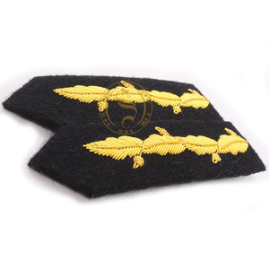 Parches para Gorget, Parche para Cuello con Botón, Parches para Cuello de Gorget para Uniformes al por Mayor - Product Image 2