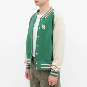 Blouson universitaire d'hiver à col montant entièrement personnalisable avec logo, très demandé, haute qualité, pour hommes, prix de gros, faible MOQ - Product Image 2