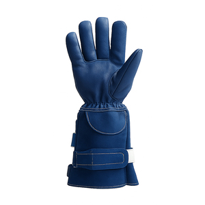 Gants de sécurité industrielle robustes fabriqués par des professionnels Nouvelle arrivée gants de soudage de lutte contre l'incendie en cuir de vache - Product Image 3