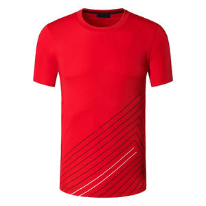 Camiseta unisex de algodón hecha a medida con servicio OEM Diseño en blanco de talla grande transpirable para camisas con logotipo de hombre en diferentes colores - Product Image 1