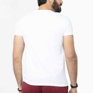 เสื้อยืดผ้าฝ้าย100% สำหรับผู้ชายทรงบ็อกซี่ฟิตเนสพิมพ์ลายออกแบบได้ตามต้องการ - Product Image 6