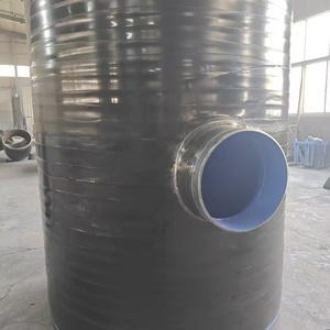 Tubería de Acero Espiral Revestida IPN8710 API 5L 36'' SCH40 de Gran Diámetro para Agua Potable Subterránea, Tubería Anticorrosión 3 Oil 2 Cloth - Product Image 3
