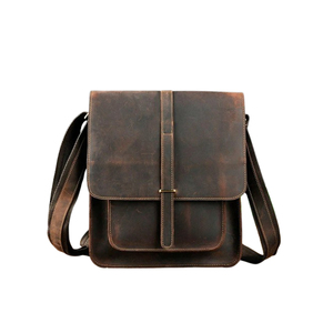 Bolso Bandolera de Cuero Highland Ranger, Estilo Resistente, Construcción Premium, Cuero Aceitado, con Asa Ajustable - Product Image 1