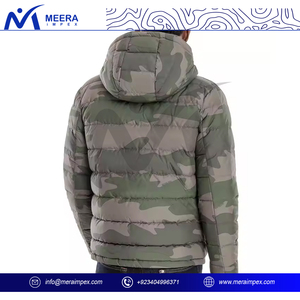 Veste à capuche légère et résistante à l'eau XL pour homme, tenue décontractée d'hiver en plein air, isolation chaude - Product Image 4