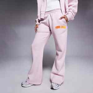 Wholesale Custom Plus Size Women's Regular Fit Fleece Sweatpants Winter Casual Wear <b>Lace</b> Flat Front Polyester/Cotton - Product Image 2