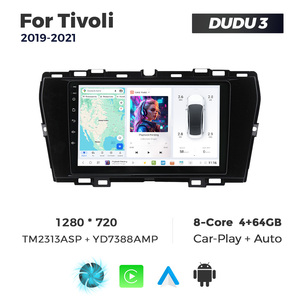Mekede เครื่องเสียงรถยนต์มัลติมีเดียแอนดรอยด์, เครื่องเสียงรถยนต์ระบบนำทาง GPS เครื่องเล่นบนรถสำหรับ2019 ssang yong <span class=keywords><strong>Tivoli</strong></span>-2021 - Product Image 5