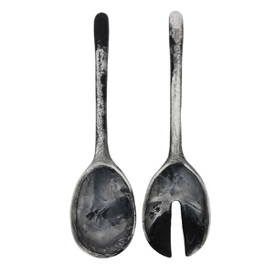 Cuchara hecha de resina de la mejor calidad Cuchara ecológica natural Artículos de cubiertos Productos artesanales indios - Product Image 2