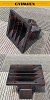 Haut-parleur à cornet en plastique technique à guide d'ondes de 1 pouce, Pro Sound Parts, pour systèmes Line Array PA, 160*160*105mm, en promotion