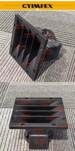 ฮอร์นลำโพงพลาสติกวิศวกรรมขนาด 1 นิ้ว สำหรับลำโพง Pro Sound Parts Pa Line Array ขนาด 160*160*105 มม. ลดราคา - Product Image 5