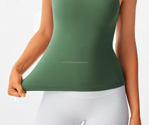 Camisola deportiva ligera para mujer, de talla grande, elástica, ajustada, adelgazante, transpirable, chaleco deportivo, Top elástico de cuatro vías - Product Image 2