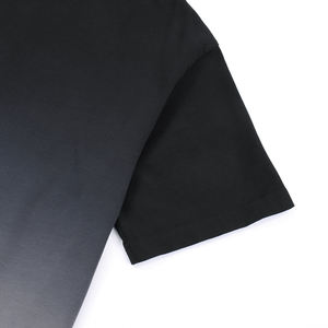 T-shirt oversize délavé à l'acide T-shirt vintage grande taille avec logo personnalisé pour hommes - Product Image 4