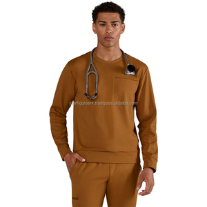 Top Selling Comfortable <b>Scrubs</b> Uniforms <b>Sets</b> Nurse With Pockets Healthcare <b>Scrub</b> Uniforms Medical <b>Sets</b> Summer Hospital Uniform - Product Image 3