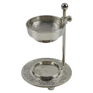 Latest Brass Metal Incense Resin Charcoal Burner <b>Stand</b> with Adjustable Bowl Aroma Incense <b>Lamp</b> <b>Gold</b> Brass Religious Decorative - Product Image 4