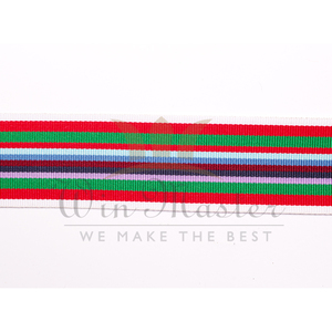 ริบบิ้นเหรียญพิธีการแบบกำหนดเองคุณภาพสูง ผลิตจากวัสดุวิสโคสหรือผ้าไหม สำหรับกิจกรรมกลางแจ้ง - Product Image 4