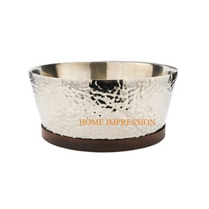 Lujoso diseño de plata Ware Aluminio Cubo de hielo Maravillosos eventos de boda y fiesta de cumpleaños Whisky Champagne Cubo de vino - Product Image 3