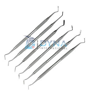 Juego de instrumentos de llenado compuesto dental de alta calidad 6 uds, Instrumentos dentales certificados CE - Product Image 1