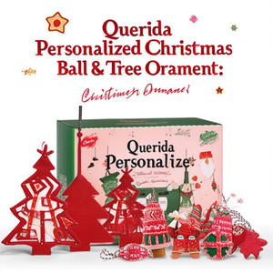 Set di Decorazioni Natalizie Personalizzate Querida con Palline e Ornamenti per l'Albero - Product Image 3