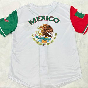Nouveau maillot de baseball Premium personnalisable Porto Rico Mexique Guatemala El Salvador Nicaragua Honduras Maillots de baseball - Product Image 4
