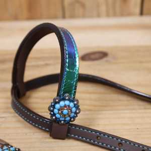 Premium Leather Horse Breast Plate Adjustable Durable Lightweight Equestrian Tack for Riding and Training - Product Image 4