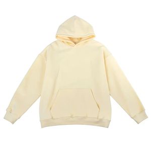 Sweat-shirts personnalisés pour hommes, pull-over uni unisexe en coton épais, broderie du logo de la marque, sweats à capuche et sweat-shirts pour hommes, logo personnalisé - Product Image 6