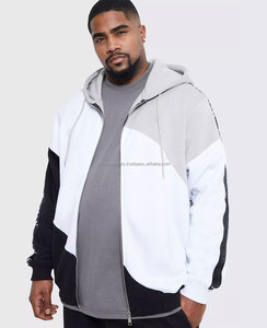 Sudadera con capucha de invierno para hombre de tendencia 400 GSM, sudadera de algodón transpirable de gran tamaño, forro polar transpirable a granel, algodón pesado para hombre - Product Image 2