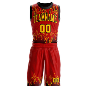 OEM Customized Factory Made Basketball Uniforms 100% Polyester Fabric Customized Basketball Uniform - Product Image 2