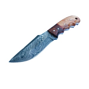 Vente chaude Damas Skinner Couteau Lame Fixe Chasse Et Survie couteau extérieur Couteau Avec Manche En Bois - Product Image 2