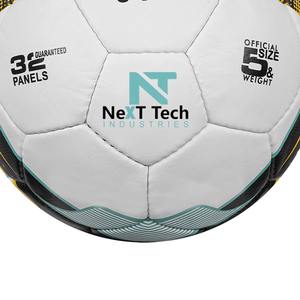 Balón de entrenamiento de fútbol de Next Tech Industries, material de PU para fines de entrenamiento con diseño personalizado y logotipo personalizado - Product Image 5