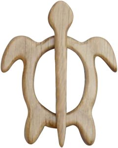 Broche en acrylique avec motif Animal en bois, épingles de châle, avec boucle, mignonnes, cadeaux pour la belle mère, la grand mère, la grande mère - Product Image 5