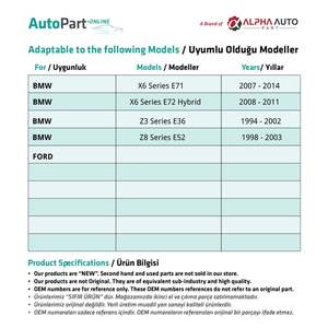 Juego de 10 clips para tapicería para BMW y Ford (envío desde el fabricante de Turquía) Código de producto: CLS2212 - Product Image 3