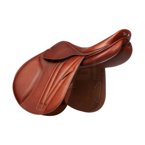 Silla de Montar Inglesa Ligera de Cuero para Práctica Diaria de Doma Clásica, con Costuras Duraderas y Diseño de Ajuste Seguro - Product Image 3