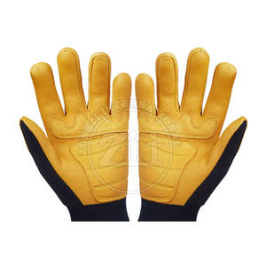Guantes de Motocross de Cuero Ligeros y Personalizables, de Alta Calidad, Estilo Motero, Transpirables y Resistentes al Viento, con Etiqueta Privada - Product Image 4