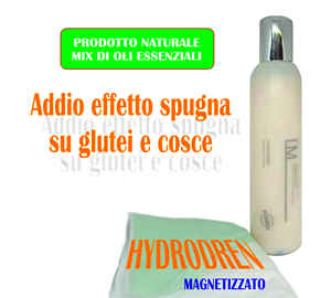 Gel corporel amincissant et drainant Hydrodren de haute qualité, végétalien, sans parabène, fabriqué en Italie, innovant, stimulant la circulation, OEM - Product Image 2