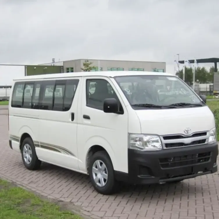 Sıcak satış en iyi fiyat ile ucuz Toyota yüksek çatı Hiace otobüs kullanılır