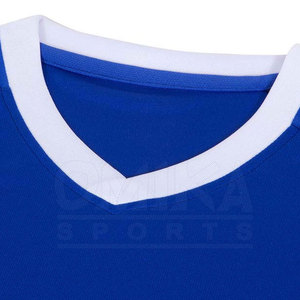 Venta Directa de Fábrica, Jersey de Fútbol Unisex de Alta Calidad, Secado Rápido, Transpirable, Cuello en V, para Adultos, Cómodo, de Poliéster, para Entrenamiento de Fútbol - Product Image 4