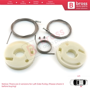 BDP227 Left Side Electric Sliding Door Guide Rail Repair <b>Kit</b> 7E1843871 for Transporter T5 T6 Caravelle Multivan 2003-2024 - Product Image 3