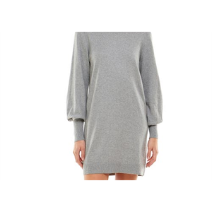 Abito Maglione a Collo Alto Wayf Morela Heather Grey X-Small, Silhouette Ampia e alla Moda, Lavabile in Lana per Inverno ed Estate - Product Image 2