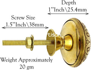 Wholesale <b>Furniture</b> <b>Accessories</b> Door Knobs Brass Drawer Knob Cabinet Handle Door Handle <b>Furniture</b> Handle and Knobs - Product Image 4