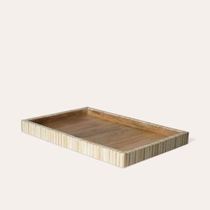 2026 Elegant Designer Bone Inlay Serving <b>Tray</b> Handcrafted Natural <b>Wooden</b> Kitchenware Square <b>Tray</b> with Intricate Bone Inlay <b>Decor</b> - Product Image 5