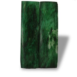 Matériel de la manche du couteau exotique : écailles de buffle polies et texturées - Product Image 4