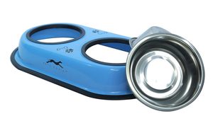 Comedero Doble para Mascotas, de Acero Inoxidable, Antideslizante, Diseño Desmontable y Portátil, Suministros para Mascotas - Product Image 5