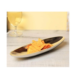 Bol de service de luxe en métal doré poli Snacks Fruits et légumes pour les fêtes-Table Top Centerpiece Design - Product Image 1