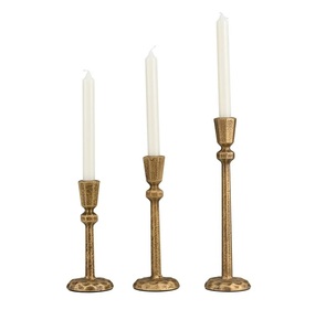 Éclairage traditionnel décor événements de mariage ou décor d'église bougeoir en métal support en gros bougie candélabre - Product Image 1