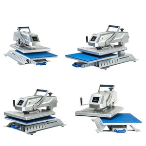 Máquina de Impresión DTF Manual de Doble Estación para Prendas, Multicolor, con Plancha Térmica, Nueva Condición, Impresora de Cama Plana OEM 110V/220V - Product Image 3