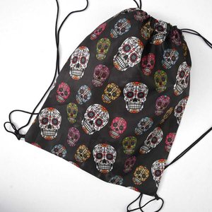 Hot Design Custom Made Polyester Gift <b>Drawstring</b> <b>Bag</b> for Promotion Recycled Nylon Polyester Mesh <b>Bag</b> Reusable Nylon Backpack - Product Image 3